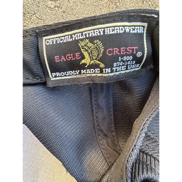 U.S Air Force Veteran Snapback Hat made by Eagle Crest Made in USA - Picture 12 of 13
